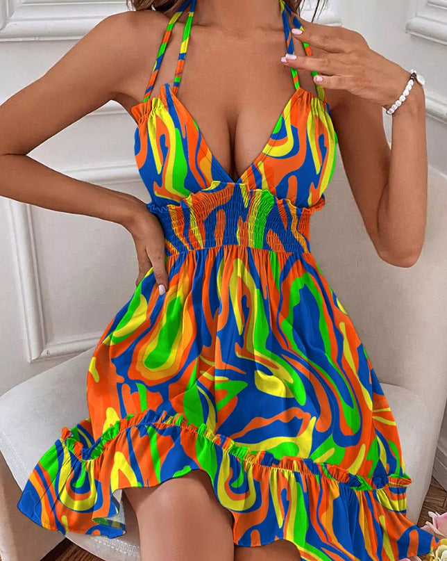 Backless Wonder V Strap Dress