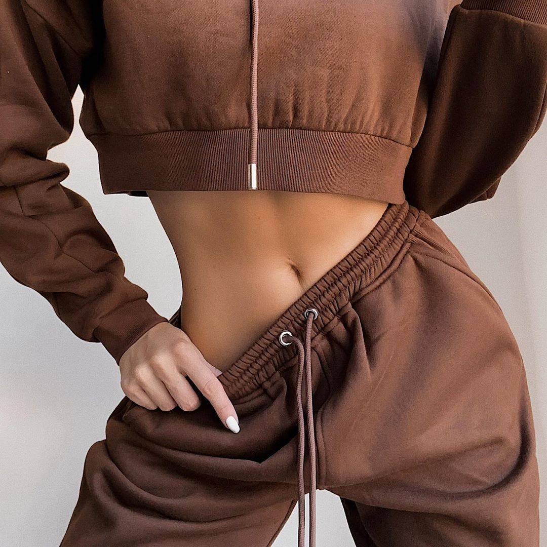 Drawstring Casual Track Pants