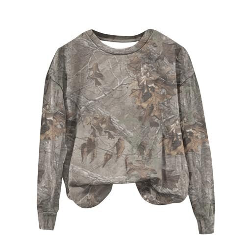 "CamoChic" Sweater Top