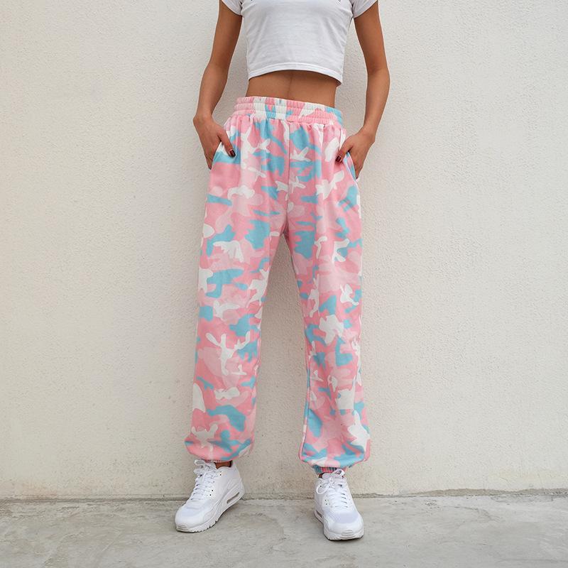 Pink Camo Joggers