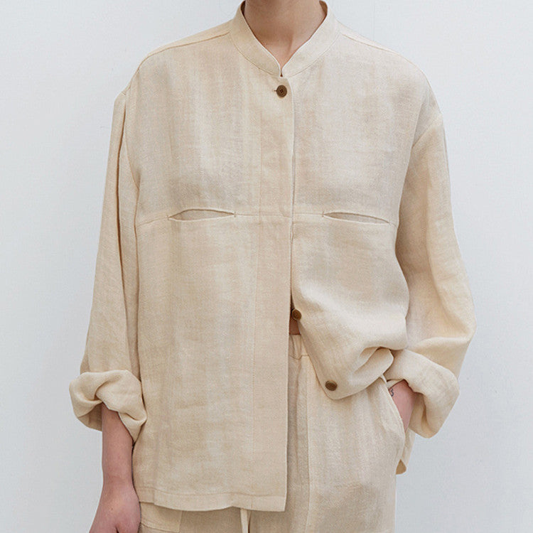 Linen Button Shirt