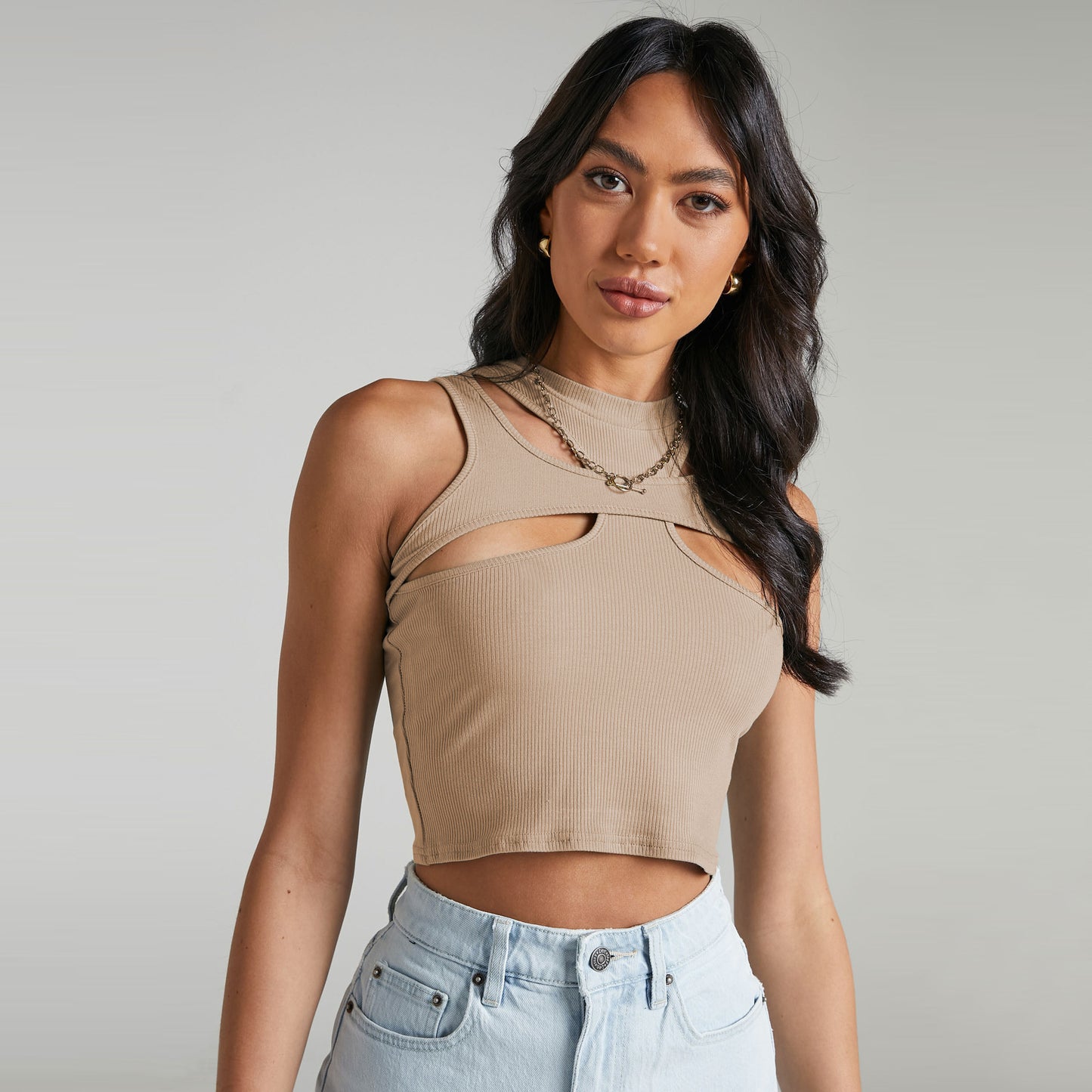 Interlaced Crop Top