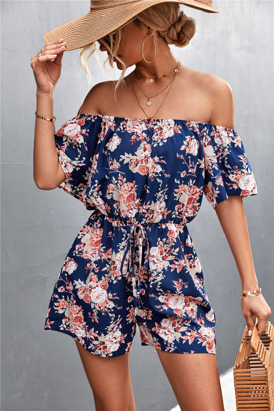 Floral Jumpsuit Set