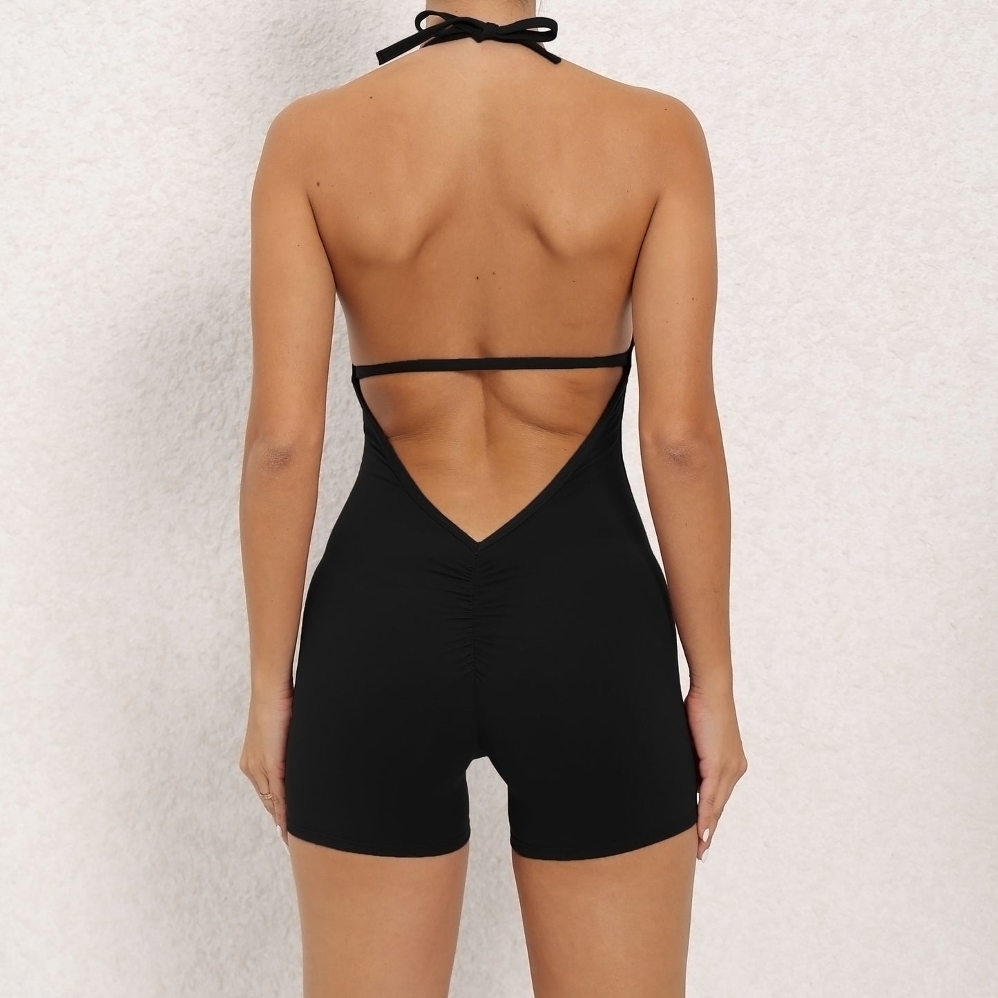 Halter Fitness Jumpsuit