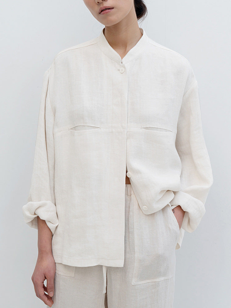 Linen Button Shirt