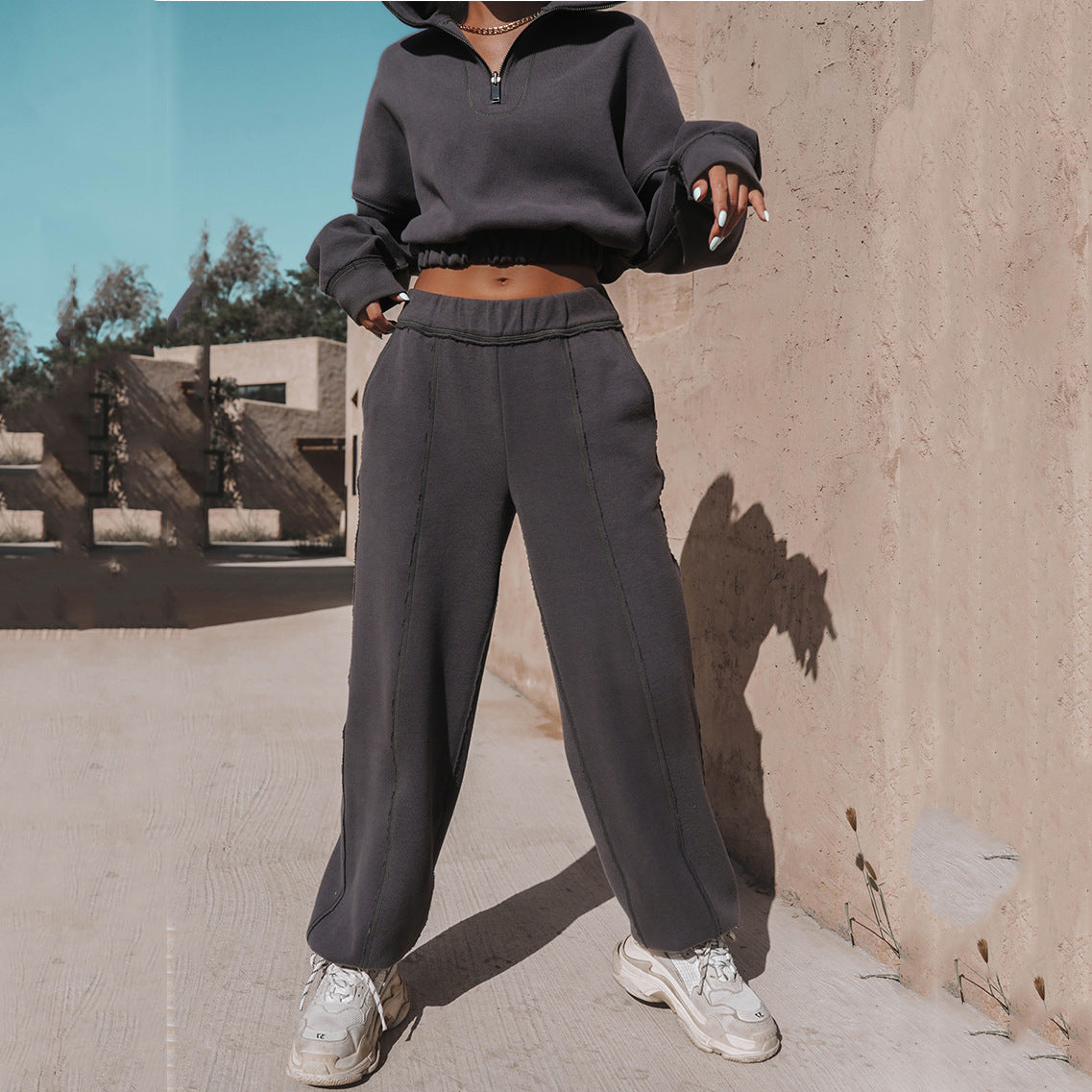 Long Sleeve Tracksuit Set