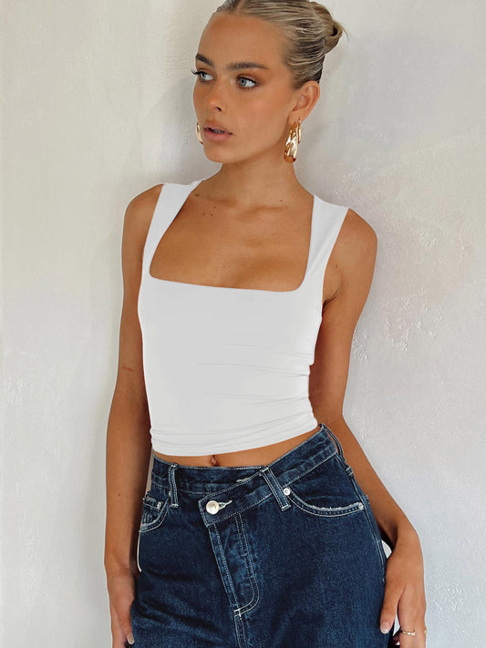 Slim Fit Crop Top