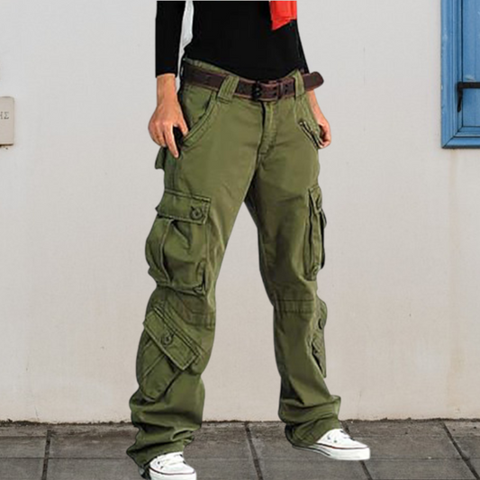 Belted Cargo Pants