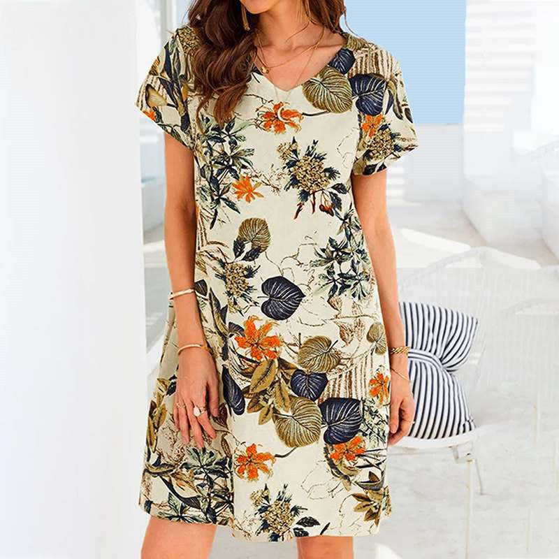 Floral Beach Dress