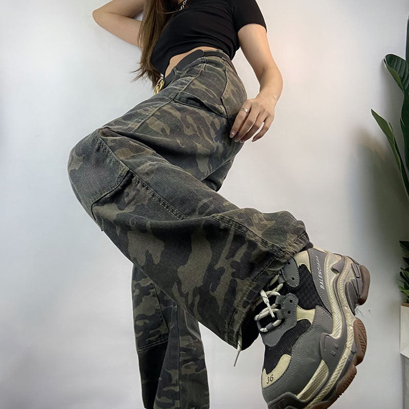 Casual Camouflage Jeans