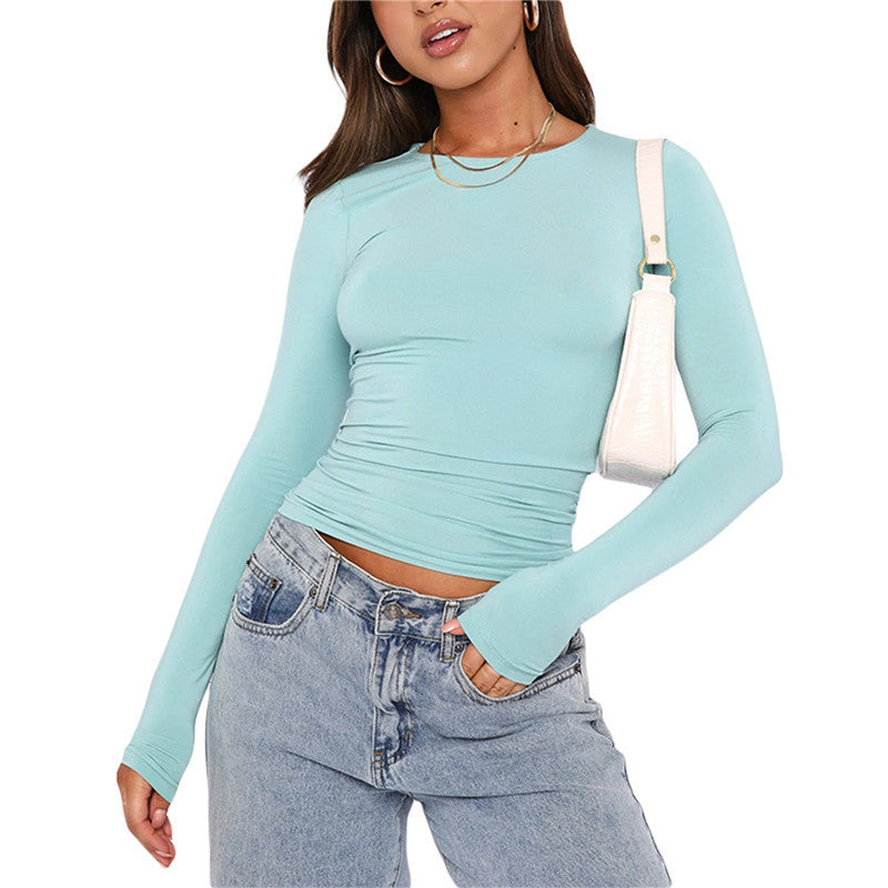 Long Sleeve Crewneck Top