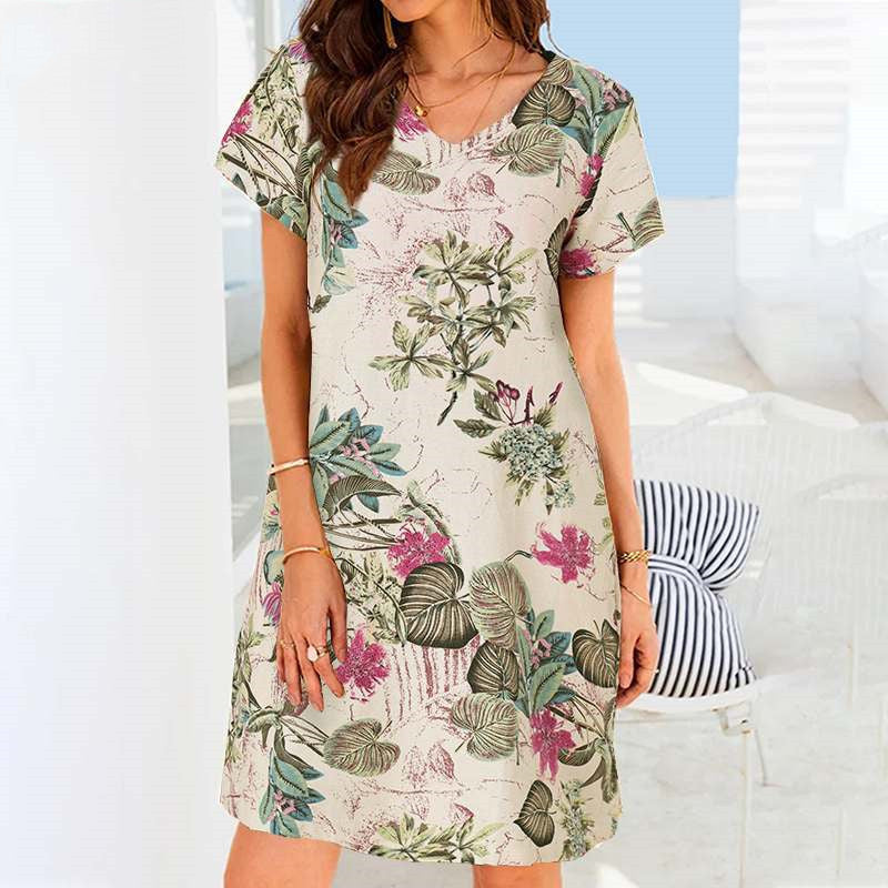 Floral Beach Dress