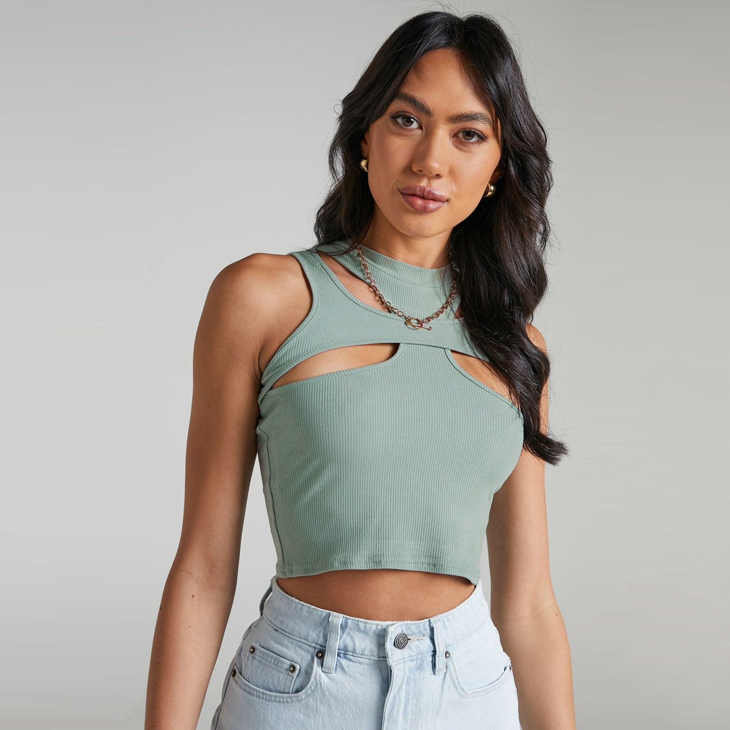 Interlaced Crop Top